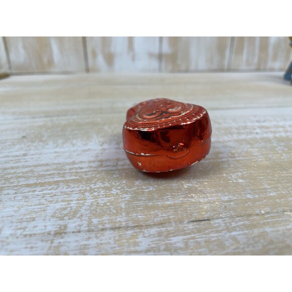 Antique Vintage Blown Glass Red CELLO VIOLA Christmas Ornament West Germany - Picture 6 of 10